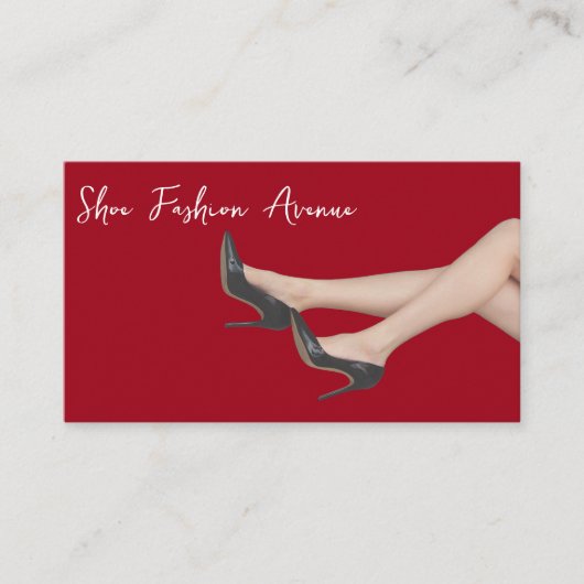 Trendy Mode Visitekaartjes (Voorkant)