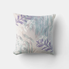 Trendy Modern Abstract Bloemen botanisch Kussen