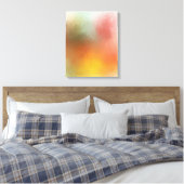 Trendy Modern Abstract Kunstblauw Paars Canvas Afdruk (Insitu (Slaapkamer))