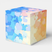 Trendy Modern Abstracte Art Elegant Sjabloon Bedankdoosjes (Achterkant)