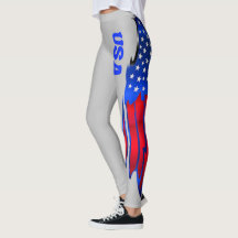 Trendy Modern Abstracte Leggings