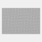 Trendy Modern Black & White Inpakpapier Vel (Voorkant 3)