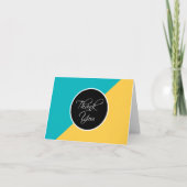 Trendy Modern Blank Zakelijk Dank u Kaarten (Voorkant)