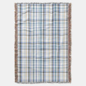 Trendy Modern Boho Chic Plaid Deken (Voorkant Verticaal)