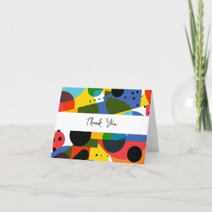 Trendy Modern Business Dank u kaarten