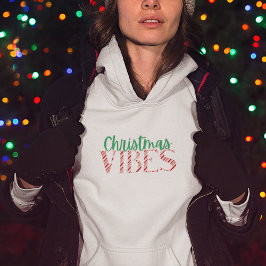 Trendy Modern Candy Cane Kerst T-shirt