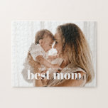 Trendy Modern Chic Best Mam Ever Foto Legpuzzel<br><div class="desc">Trendy Modern Chic Best Mam Ever Foto Jigzaag Puzzle. U kunt de groet ook uitgeven en het "Happy Birthday!" maken. Een verrassingsgroet zodra ze de puzzel oplost.</div>