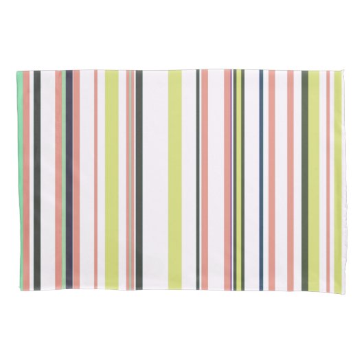 Trendy Modern Chic New Season strepen Kussensloop (Voorkant-Links)