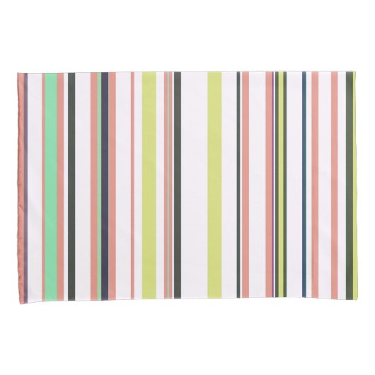 Trendy Modern Chic New Season strepen Kussensloop (Voorkant-Rechts)