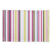 Trendy Modern Chic New Season strepen Kussensloop (Achterkant-Links)