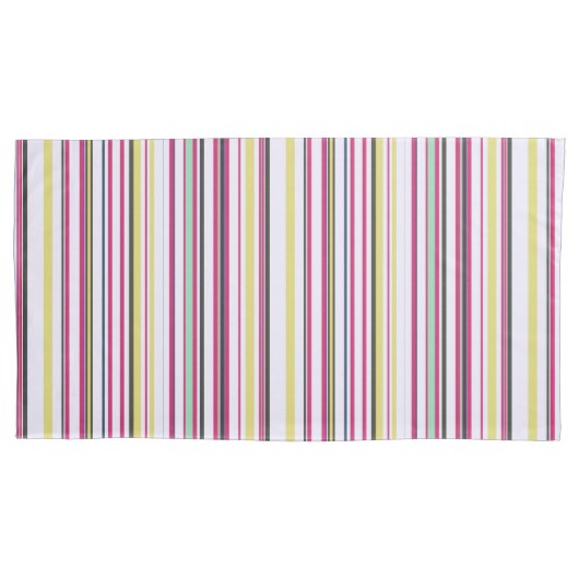 Trendy Modern Chic New Season strepen Kussensloop (Voorkant-Links)