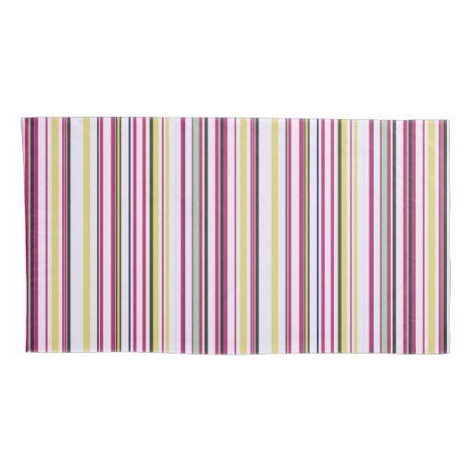 Trendy Modern Chic New Season strepen Kussensloop (Achterkant-Rechts)