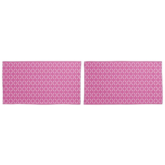 Trendy Modern Chique roze en wit Bloemen Kussensloop (Voorkant-Set)