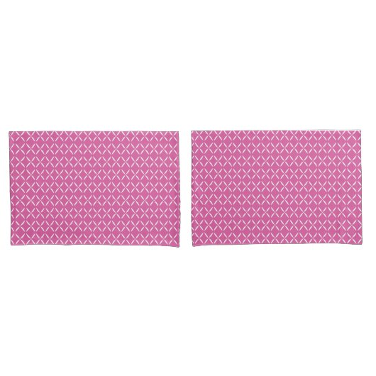 Trendy Modern Chique roze en wit Bloemen Kussensloop (Voorkant-Set)