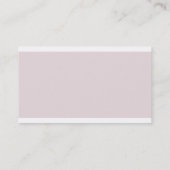 Trendy Modern Clean Classy Creatief Ontwerp Deluxe Visitekaartje (Achterkant)