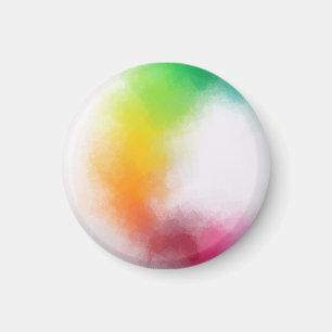 Trendy Modern Colorful Abstracte Art Elegant Magneet