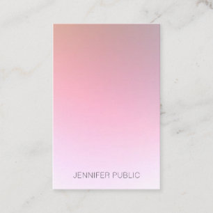 Trendy Modern Creative Colorful Design Sjabloon Visitekaartje