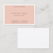 Trendy Modern Creative Simple Design Sjabloon Visitekaartje (Voorkant / Achterkant)