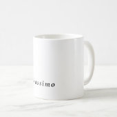 Trendy Modern Design Uniek Persoonlijk Koffiemok (Voorkant rechts)