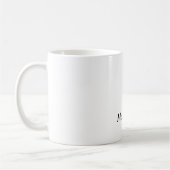 Trendy Modern Design Uniek Persoonlijk Koffiemok (Links)