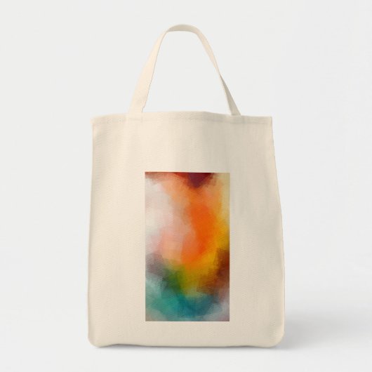 Trendy Modern Elegant Abstract Art Cool Artwork Tote Bag (Voorkant)