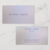 Trendy Modern Elegant Colours Minimalistische Sjab Visitekaartje (Voorkant / Achterkant)