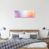 Trendy Modern Elegant Kleurrijk Abstract Kunstwerk Canvas Afdruk (Insitu (Slaapkamer))