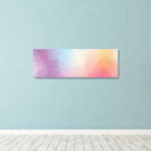 Trendy Modern Elegant Kleurrijk Abstract Kunstwerk Canvas Afdruk (Insitu (Houten vloer))