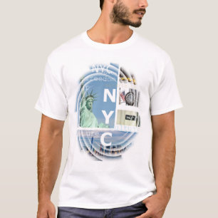 Trendy Modern Elegant New York City Manhattan Nyc T-shirt