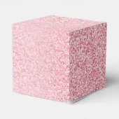 Trendy Modern Elegant Roos Gold Sjabloon Bedankdoosjes (Achterkant)