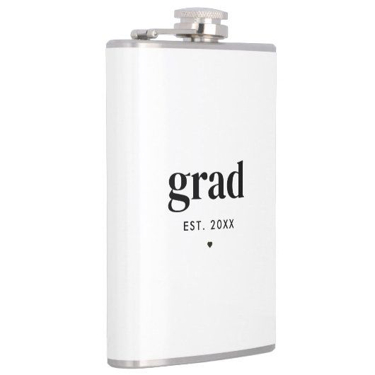 Trendy Modern Gepersonaliseerd Afstuderen Gift Afs Heupfles (Rechts)