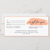 Trendy, modern, handschrift, koraalzaken (Voorkant)