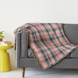 Trendy Modern Herfst Kleurblok Deken