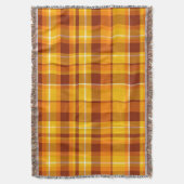 Trendy Modern Herfst Kleurblok Deken (Voorkant Verticaal)