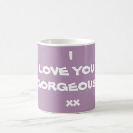 Trendy Modern, ik hou van je GORGEOUS xx Cute Koffiemok