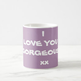 Trendy Modern, ik hou van je GORGEOUS xx Cute Koffiemok