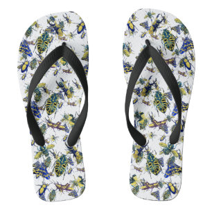 Trendy Modern Insects for Entomology Enthusiast Teenslippers