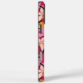 Trendy Modern Kleurrijk Bloemmotief Case-Mate iPhone Case (Achterkant / Rechts)