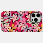 Trendy Modern Kleurrijk Bloemmotief Case-Mate iPhone Case (Achterkant (horizontaal))