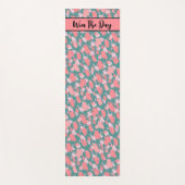 Trendy modern kleurrijk patroon yogamat (Voorkant)