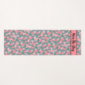 Trendy modern kleurrijk patroon yogamat (Voorkant (horizontaal))