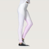 Trendy Modern Leggings Roze Blauw Paars Wit (Rechts)
