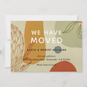 Trendy Modern Line Botanical We hebben New Home ve (Voorkant)