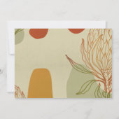 Trendy Modern Line Botanical We hebben New Home ve (Achterkant)