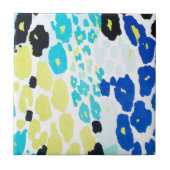 Trendy modern luipaard patroon tegeltje (Voorkant)