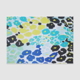 Trendy modern luipaard patroon tissuepapier