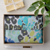 Trendy modern luipaard patroon tissuepapier (Geschenk)