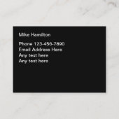 Trendy Modern Makeup Artiest Visitekaartjes (Achterkant)