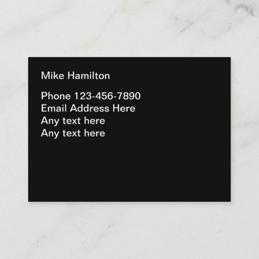 Trendy Modern Makeup Artiest Visitekaartjes (Achterkant)