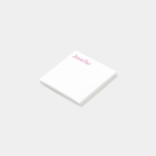 Trendy Modern Minimalist Professional Post-it® Notes (Schuin)